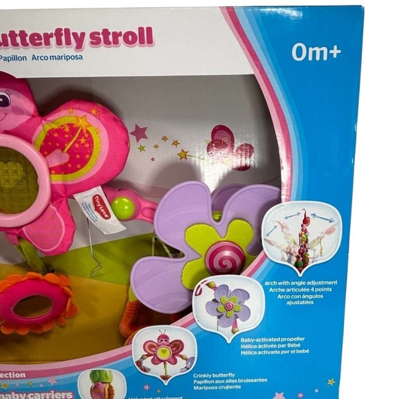 Tiny Love Tiny Princess Butterfly Musical Stroller Arch New In Box - Picture 4 of 9